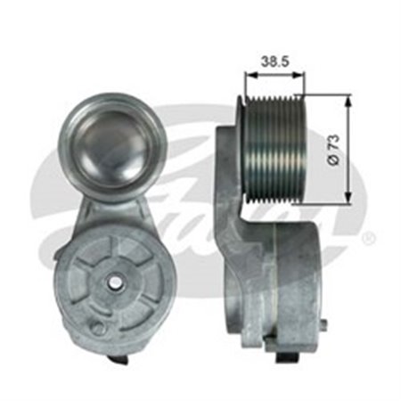 T38700 Belt Tensioner, V-ribbed belt GATES