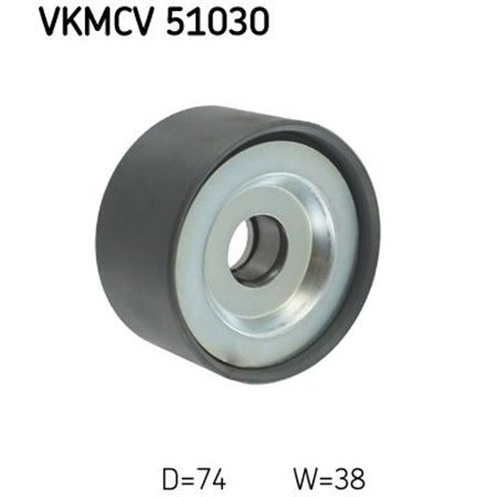 VKMCV 51030 Poly V-remskiva passar: MERCEDES AXOR, AXOR 2 OM457.910 OM457.98