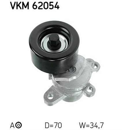 VKM 62054 Belt Tensioner, V-ribbed belt SKF