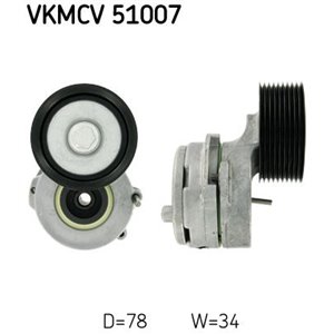 VKMCV 51007 Belt Tensioner, V-ribbed belt SKF - Top1autovaruosad