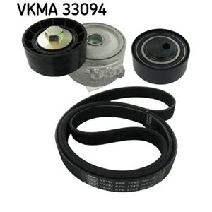 VKMA 33094 V-Ribbed Belt Set SKF - Top1autovaruosad