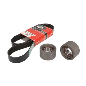 B10-01-007 V belts set (with rollers) (2 rolls; GATES belt; no tensioner) fi