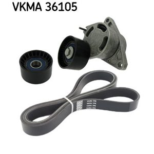 VKMA 36105 V-Ribbed Belt Set SKF - Top1autovaruosad