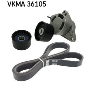 VKMA 36105 V belts set (with rollers) fits: NISSAN INTERSTAR; OPEL MOVANO A,