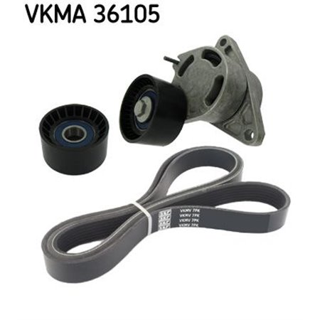 VKMA 36105 V belts set (with rollers) fits: NISSAN INTERSTAR OPEL MOVANO A,