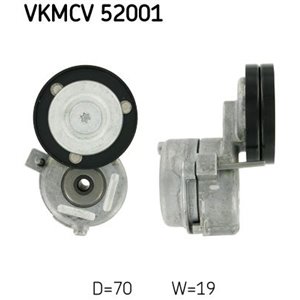 VKMCV 52001 Belt Tensioner, V-ribbed belt SKF - Top1autovaruosad