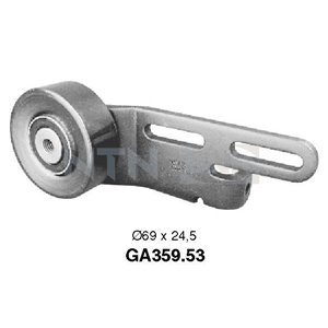 GA359.53 Multiple V belt tensioning roll fits: CITROEN AX, SAXO, XSARA; PE