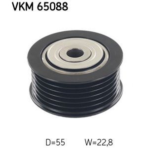 VKM 65088 Poly V belt pulley fits: CITROEN C4 AIRCROSS; MITSUBISHI ASX, OUT