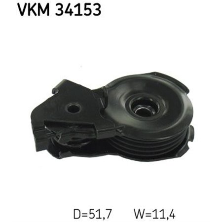 VKM 34153 Belt Tensioner, V-ribbed belt SKF