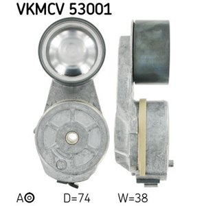 VKMCV 53001 Remspännare, v-ribbat bälte SKF - Top1autovaruosad