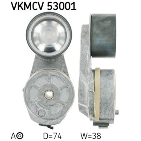 VKMCV 53001 Belt Tensioner, V-ribbed belt SKF