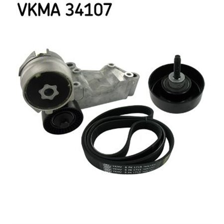 VKMA 34107 V-Ribbed Belt Set SKF