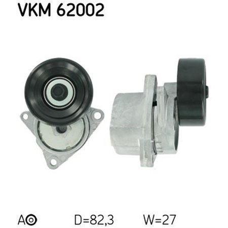 VKM 62002 Натяжитель ремня, клиновой зубча SKF