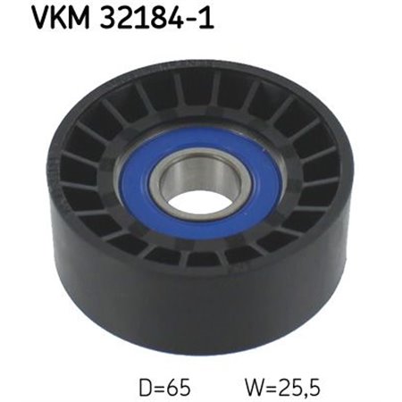 VKM 32184-1 Deflection/Guide Pulley, V-ribbed belt SKF