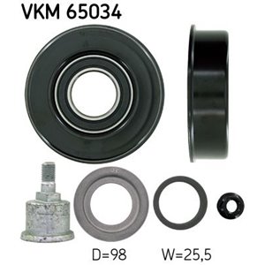 VKM 65034 Deflection,Guide Pulley, V-ribbed belt SKF - Top1autovaruosad