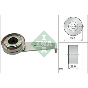 531 0097 10 Tensioner Pulley, V-ribbed belt Schaeffler INA - Top1autovaruosad