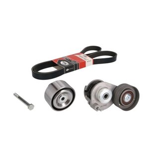 B10-01-003 Multi V belt set with tensioner (GATES belt) fits: DAF CF 85, SB,