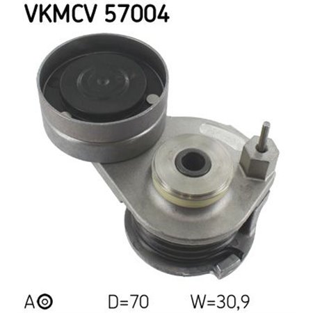 VKMCV 57004 Belt Tensioner, V-ribbed belt SKF