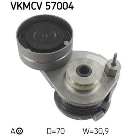 VKMCV 57004 rihmapinguti DAF CF 85, XF 105 MX265 MX375 10.05 