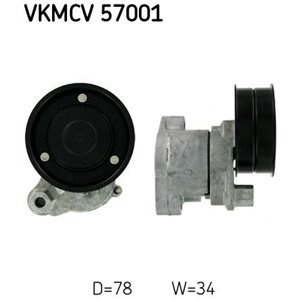 VKMCV 57001 Belt Tensioner, V-ribbed belt SKF - Top1autovaruosad