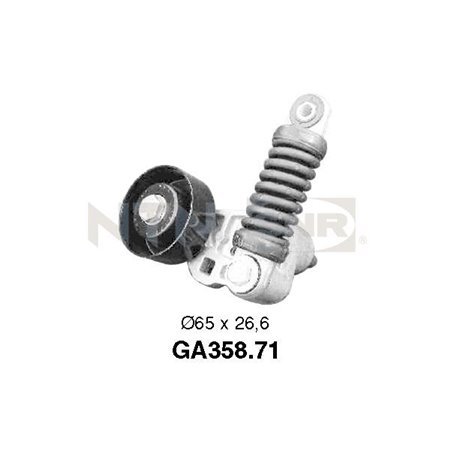 GA358.71 Tensioner Pulley, V-ribbed belt SNR