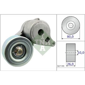 534 0509 10 Belt Tensioner, V-ribbed belt Schaeffler INA - Top1autovaruosad