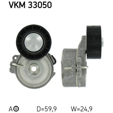 VKM 33050 Натяжитель ремня, клиновой зубча SKF