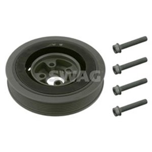 SW30933566 Crankshaft pulley (with bolts) fits: AUDI 80 B4, A6 C4, CABRIOLET