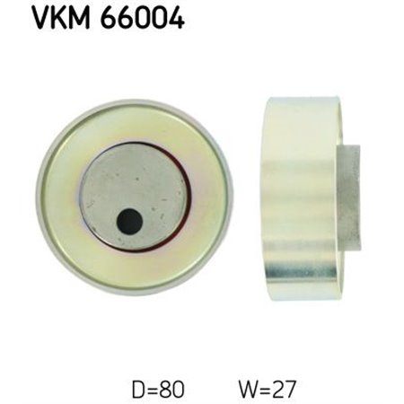 VKM 66004 Deflection/Guide Pulley, V-ribbed belt SKF