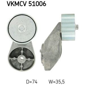 VKMCV 51006 Паразитный , ведущий ролик, поликлиновой ремень SKF - Top1autovaruosad