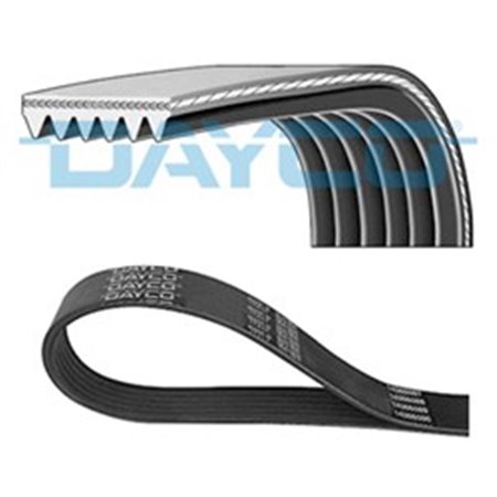 DAY6PK1190K Multi V belt (6PK1190) fits: MAZDA 3, 6, CX 5 TOYOTA AURIS 1.4D/