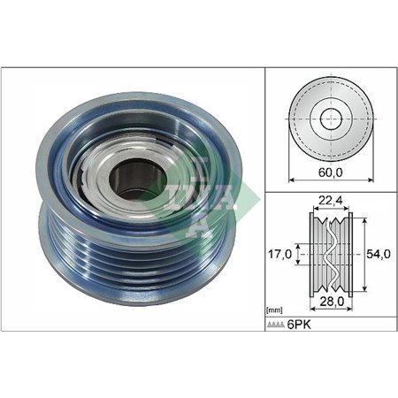 532 0900 10 Seade-/juhtrull,soonrihm Schaeffler INA