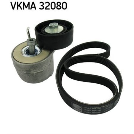 VKMA 32080 V-Ribbed Belt Set SKF