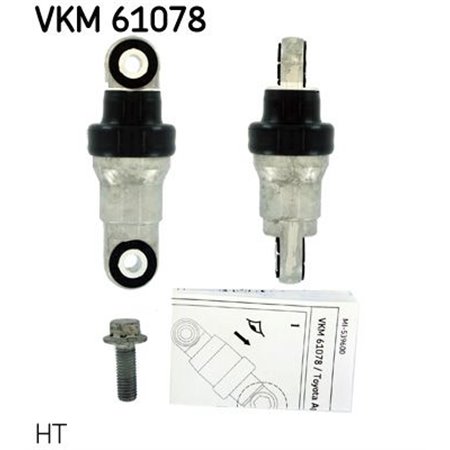 VKM 61078 Натяжитель ремня, клиновой зубча SKF