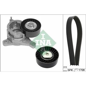 529 0184 10 V belts set  with rollers  fi - Top1autovaruosad