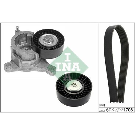 529 0184 10 Soonrihmakomplekt Schaeffler INA