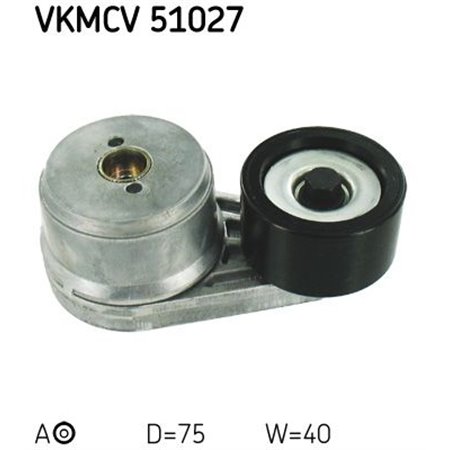 VKMCV 51027 Multi V belt tensioner fits: MERCEDES ACTROS, ACTROS MP2 / MP3, A