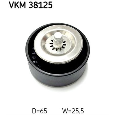 VKM 38125 Deflection/Guide Pulley, V-ribbed belt SKF