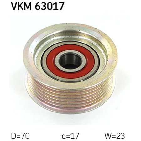 VKM 63017 Seade-/juhtrull,soonrihm SKF