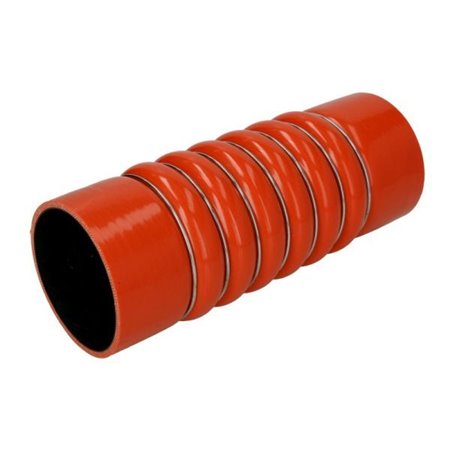 SI-RE02 Intercooler hose (exhaust side, 89mmx250mm, red) fits: RVI MAGNUM