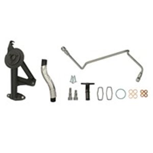 EVMK0070 Turbocharger assembly kit (With pipes and oil sump filter) (hose 