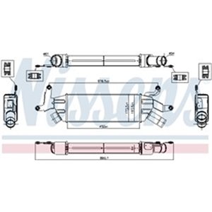 NIS 96086 Vahejahuti sobib: CITROEN C CROSSER, C CROSSER ENTERPRISE MITSUB