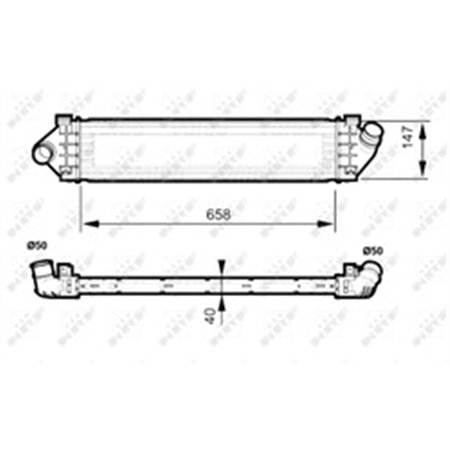 30515 Kompressoriõhu radiaator NRF