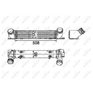 30797 Kompressoriõhu radiaator NRF - Top1autovaruosad