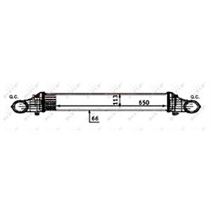 30502 Kompressoriõhu radiaator NRF - Top1autovaruosad