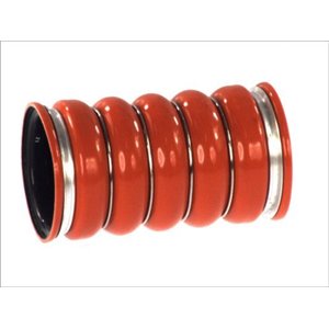 SI-SC02 Intercooler hose (intake side, 81mm/98mmx185mm, red) fits: SCANIA