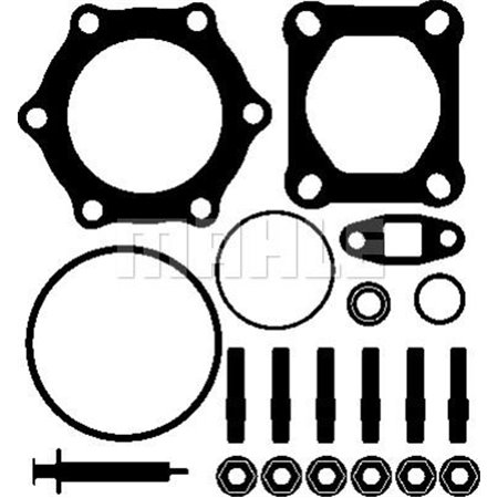 228 TA 17637 000 Mounting Kit, charger MAHLE
