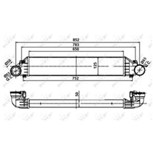 NRF 30161A Vahejahuti sobib: MERCEDES C (CL203), C T MODEL (S203), C (W203),