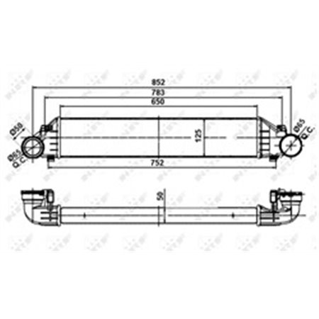 30161A Charge Air Cooler NRF