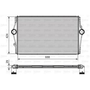 VALEO 818281 - Intercooler passar  VOLVO  - Top1autovaruosad